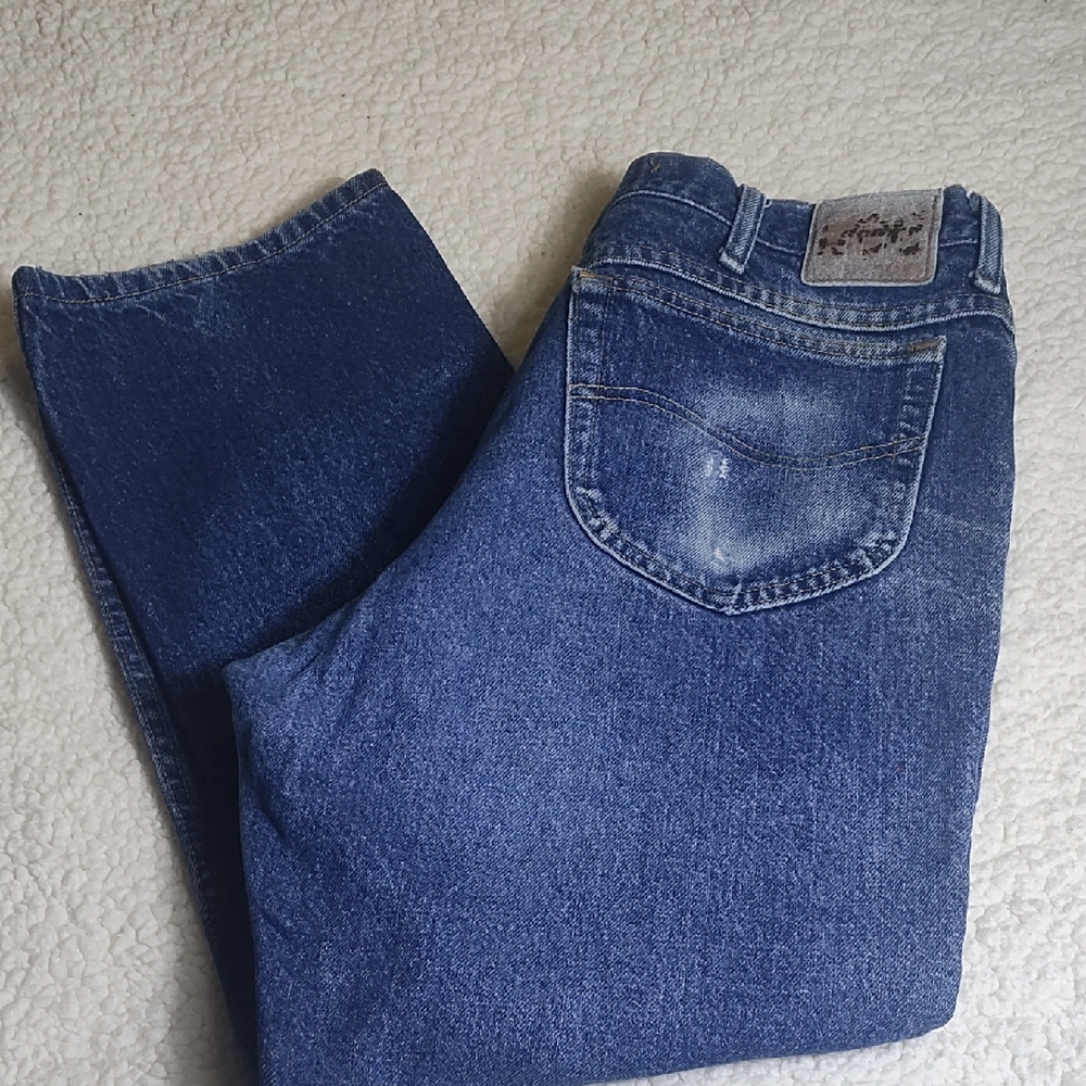 Lee Men's‎ Deep Blue Straight Jeans